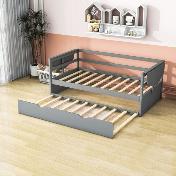 Gracie Oaks Raland Daybed with Trundle Wayfair